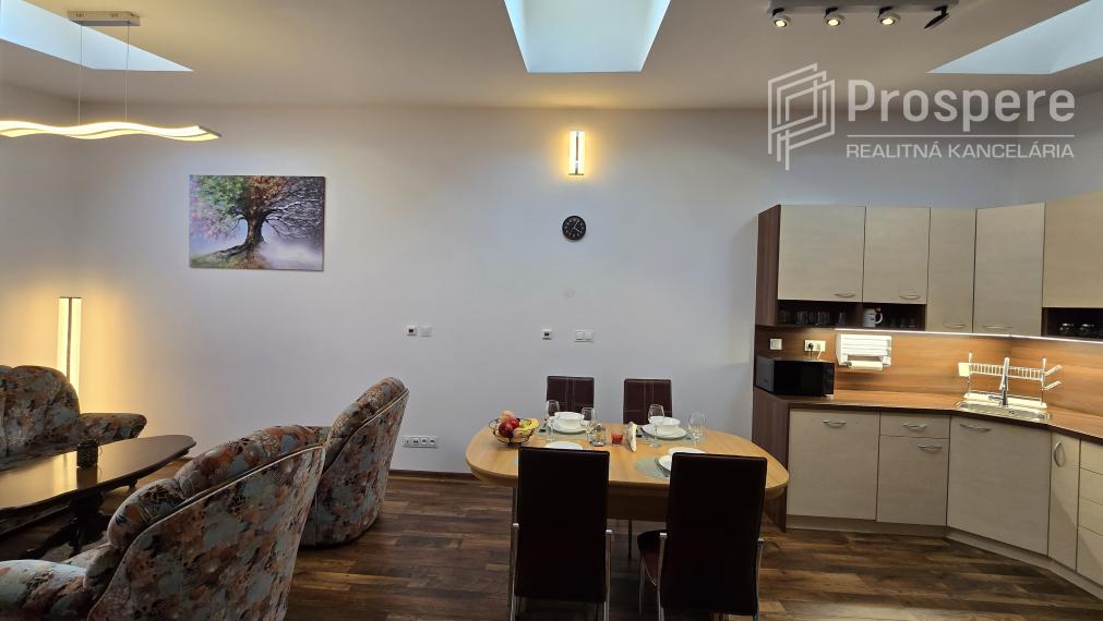 PRENAJATÉ - Moderný 3izbový apartmán 105m2, SAUNA, Košice - Sever