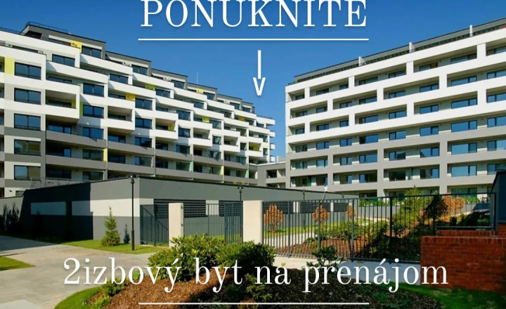 PONÚKNITE - 2izbový byt NOVOSTAVBA, Košice - Staré Mesto
